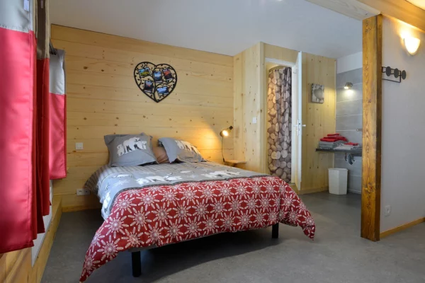 Chambre double en chalet